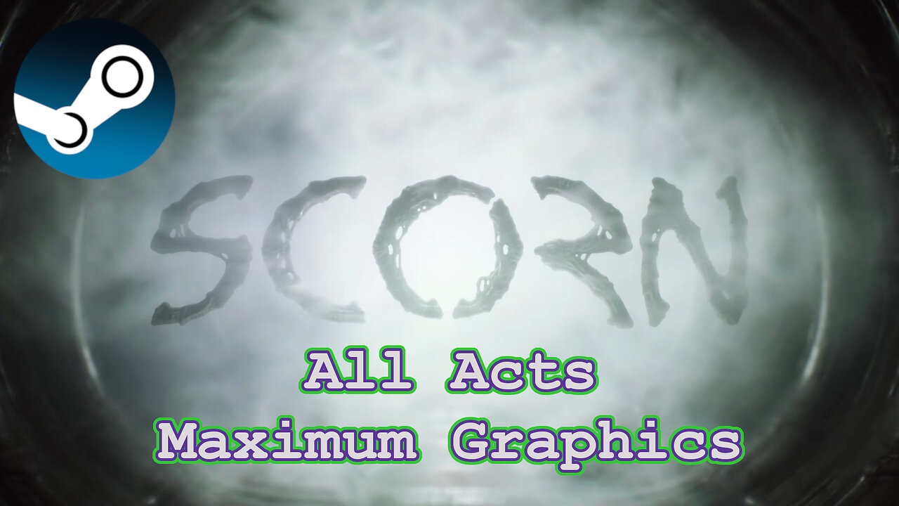 Scorn (PC, 2022) Longplay (No commentary)