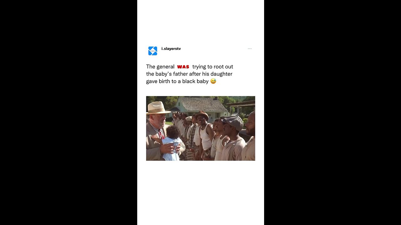White Slave owner trying to fish out who impregnated his daughter , this is so hilarious 😂😂😂😂