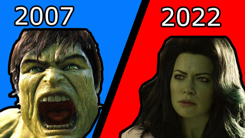Hulk Then VS. Now