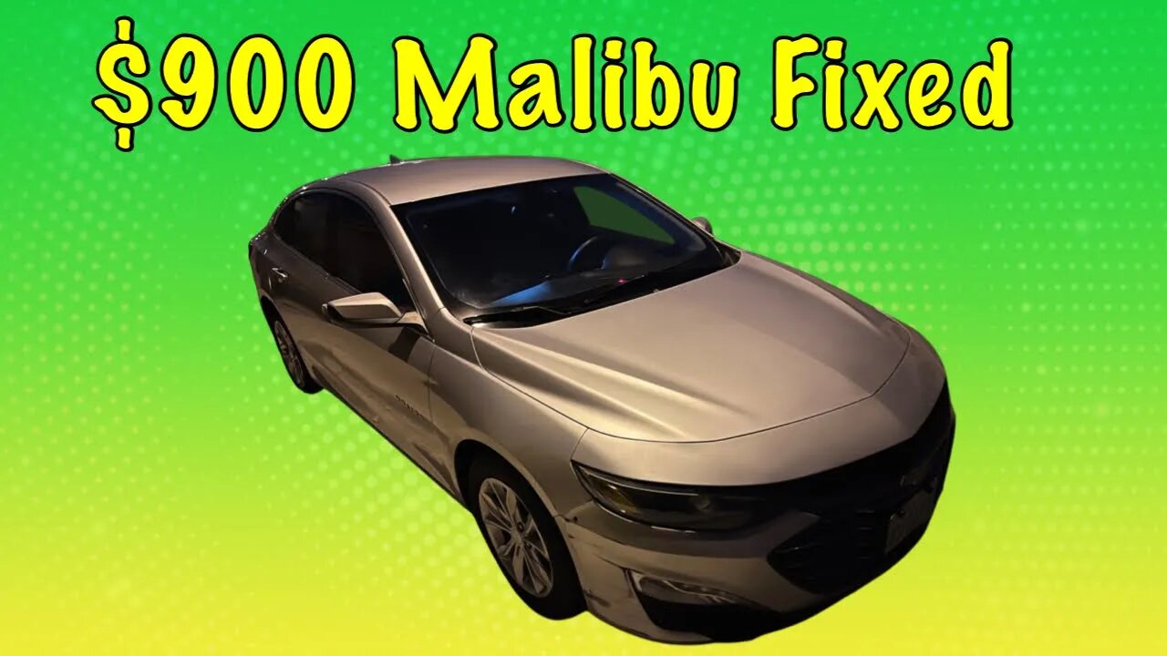 $900 Copart 2018 Malibu Fixed for $400 Time To Sell?