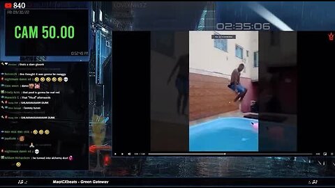 Low Tier God Reacts/Laughs At Man Trying To Flip Into A Pool [Captain Lancaster Reupload]