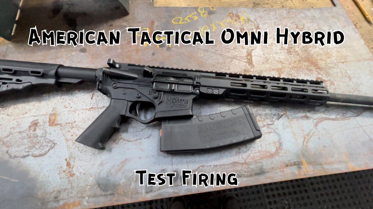 American Tactical Omni Hybrid Test Firing