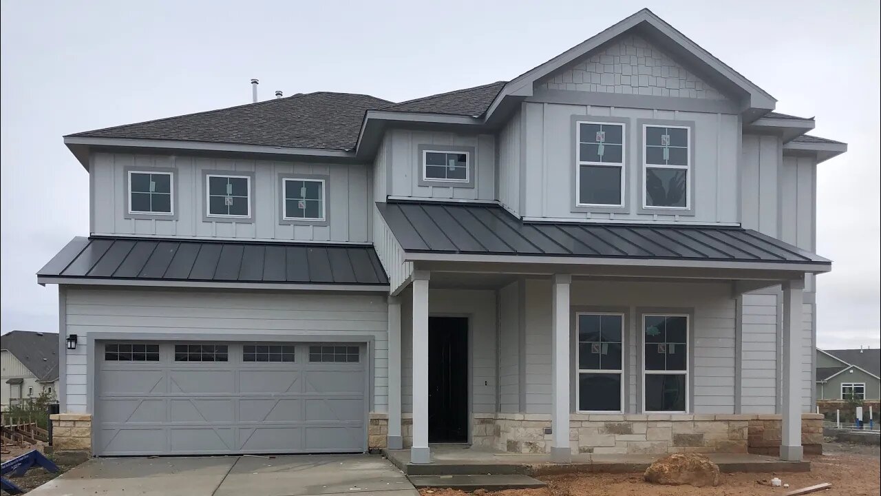 New Construction Follow Up Tour, The Crossvine Community, Schertz Tex