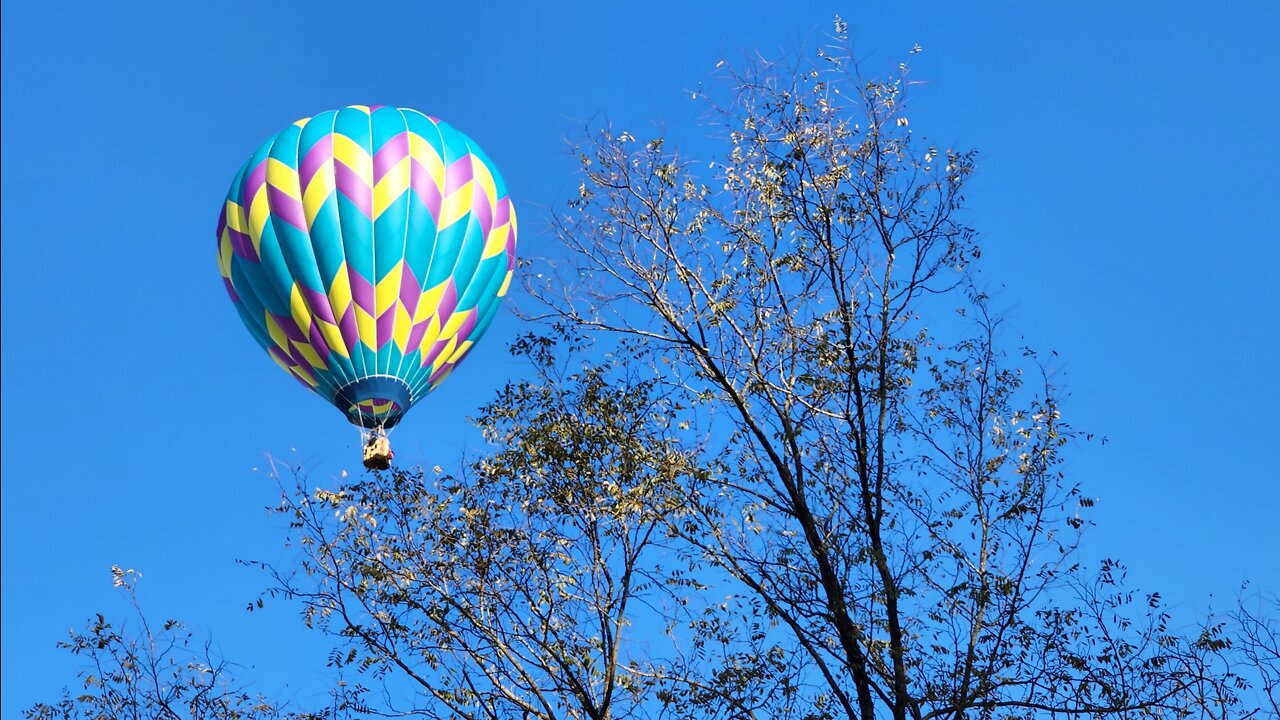 Chasing Blue skies and being chased by clouds