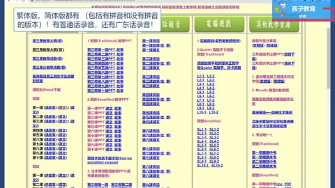 TR Mom: Online Chinese Resource and Flash Read Club 网上华语资料和线上读书会