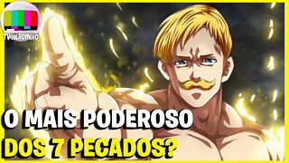 ESCANOR O PECADO DO LEÃO DO ORGULHO.