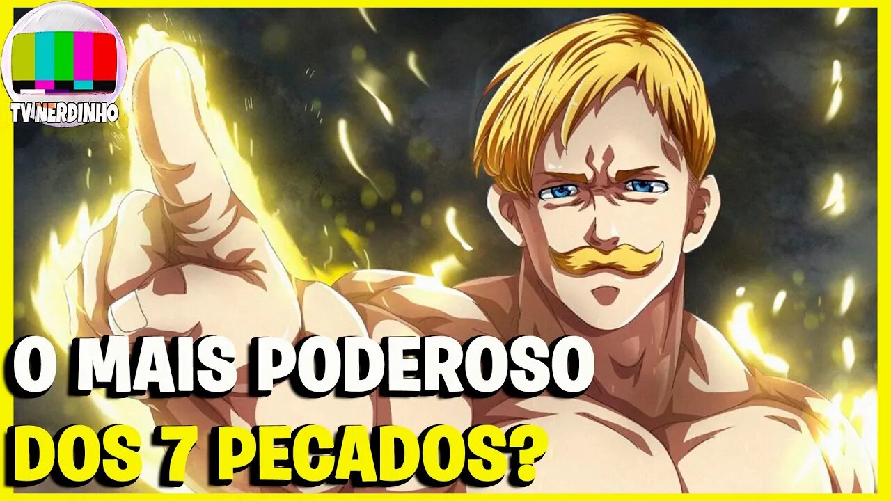 ESCANOR O PECADO DO LEÃO DO ORGULHO.