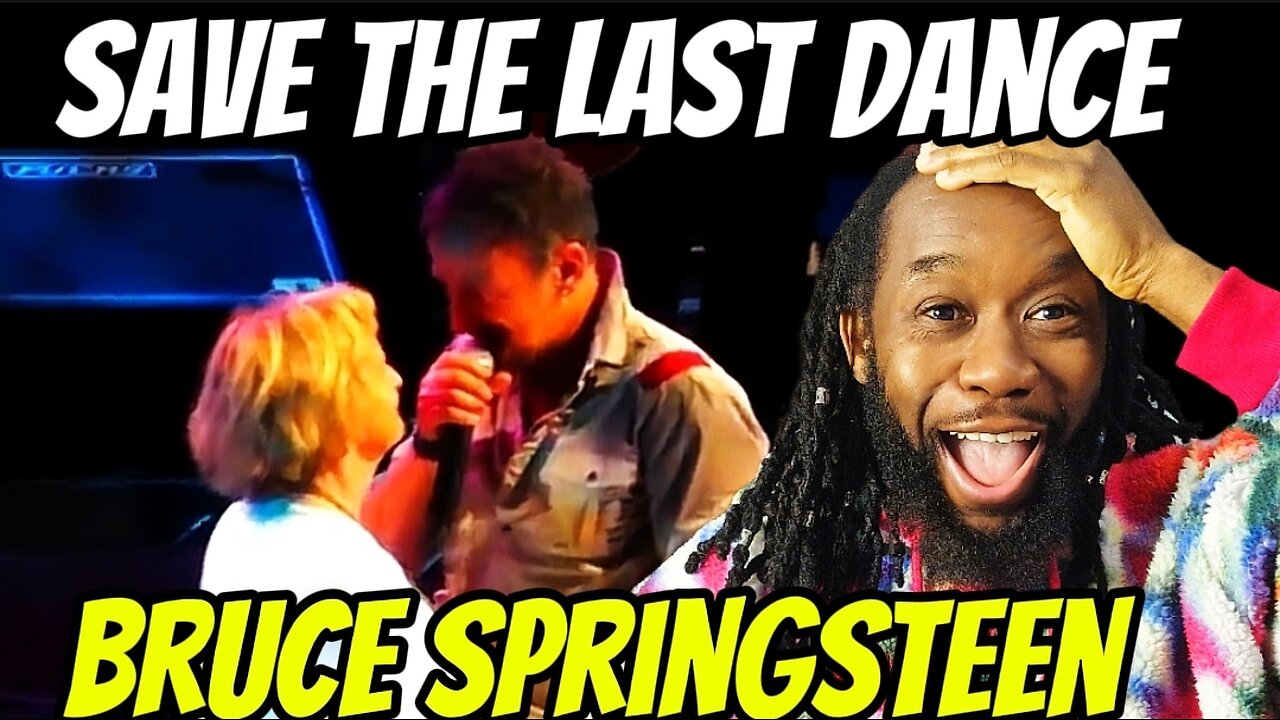 BRUCE SPRINGSTEEN - Save the last dance REACTION - This fan will never forget this day!