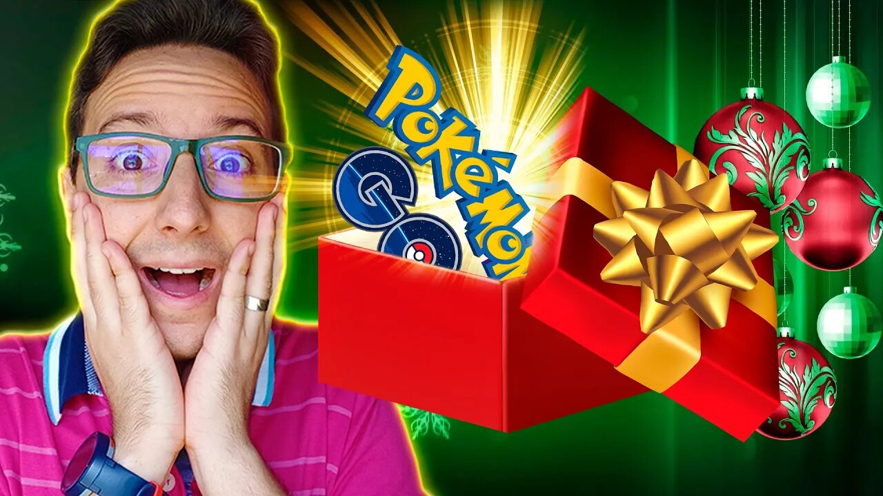 NÃO ACREDITO! PRESENTÃO DE NATAL NO POKÉMON GO! FAMÍLIA SHINY COMPLETA!