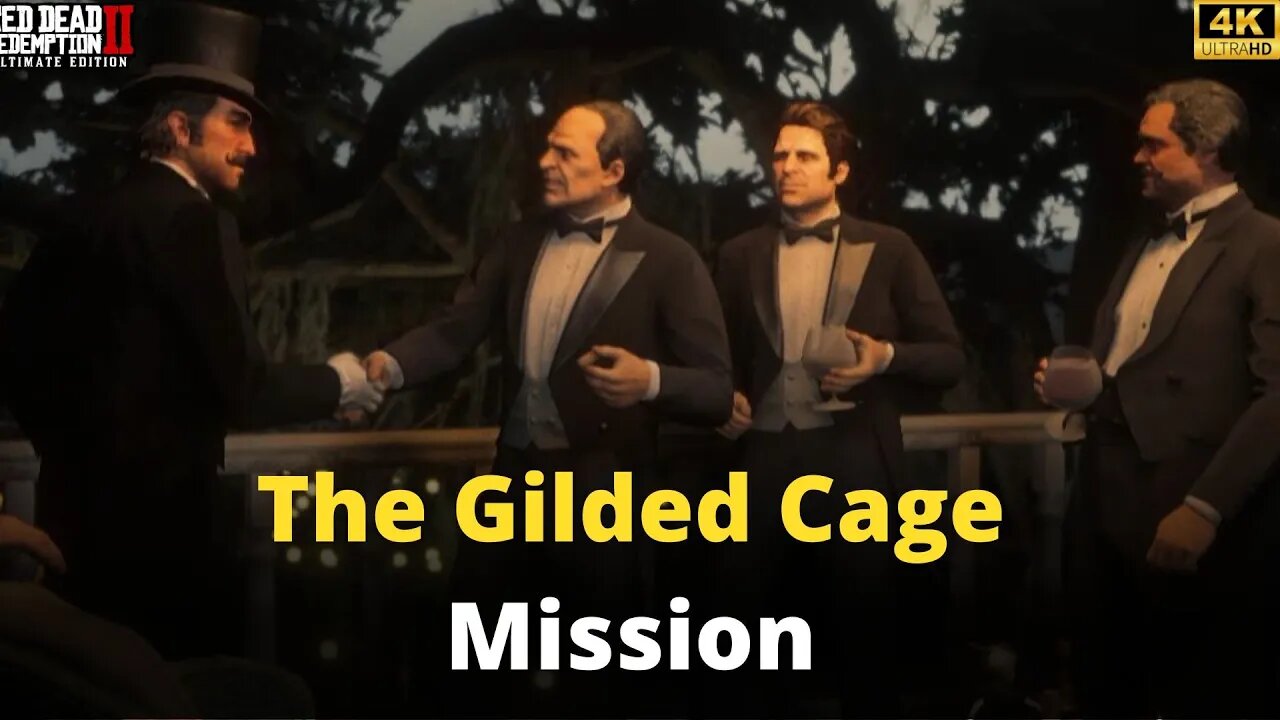 Red Dead Redemption 2 - Gilded Cage Mission - Arthur & Dutch