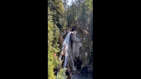 Twin Falls / Olallie St Park WA #explore #waterfall #hiking