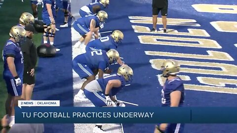 Tulsa football opens preseason practice