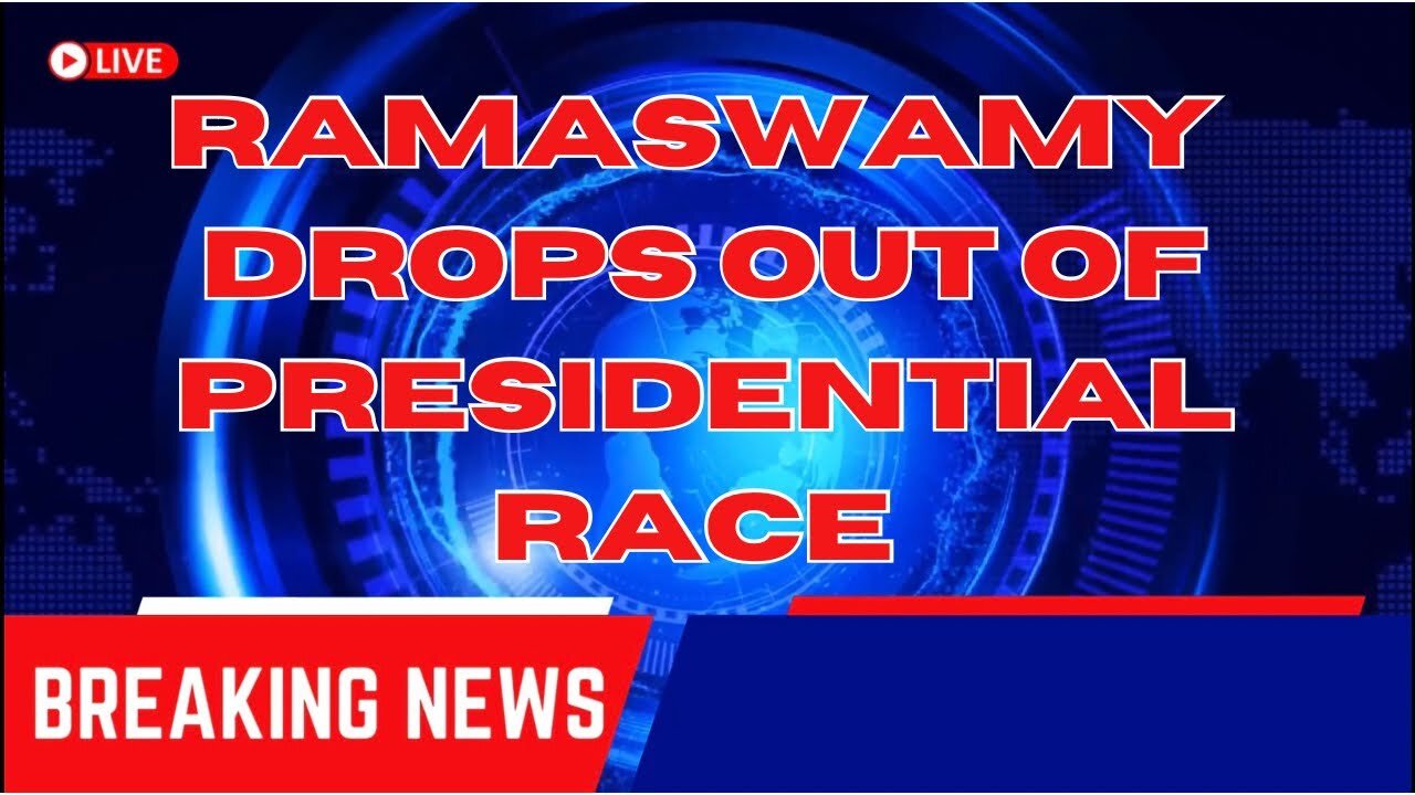 REDNECK NEWS NETWERK- RAMASWAMY DROPS OUT OF PRESIDENTIAL RACE, ENDORSES TRUMP