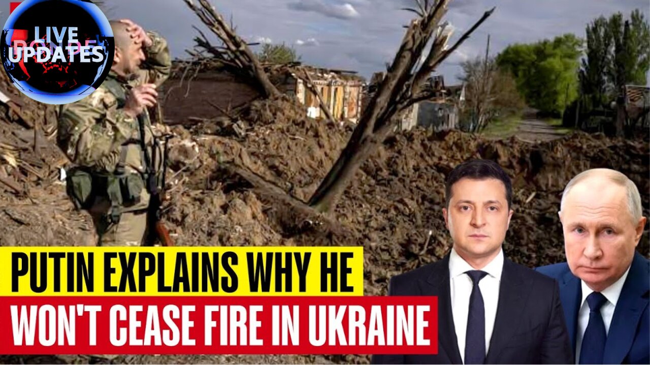 Time For Zelensky To Give Up? Putin Says Russia Won't Let Ukraine Use A Ceasefire To Replenish Army