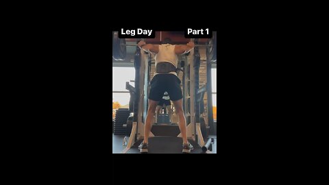 Gym Workout - Leg Day #1