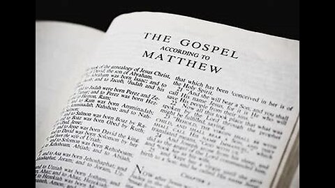 Bible Study - Gospel of Matthew_Lesson 2