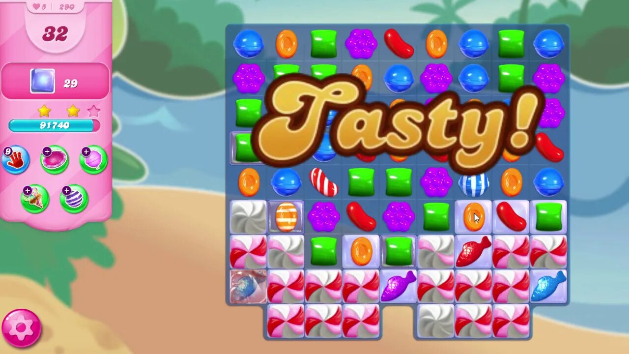 Candy Crush Saga Level 290