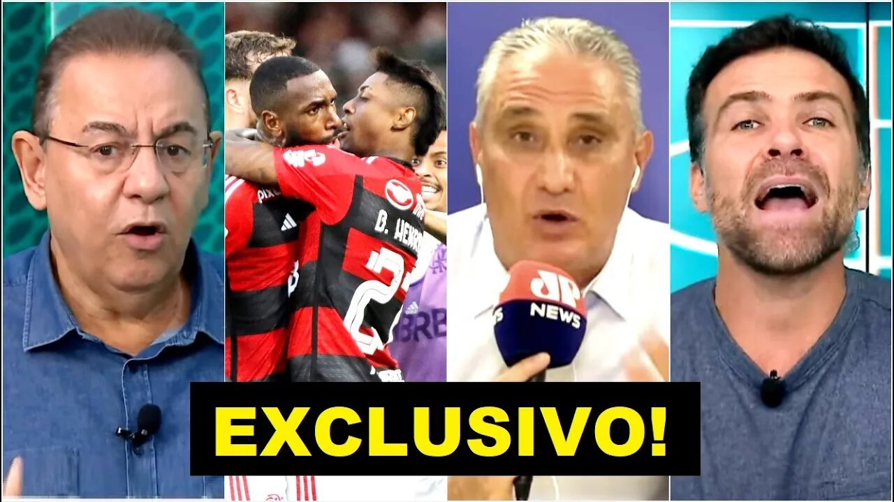 "É INFORMAÇÃO! O PROJETO do Flamengo, e que o Tite GOSTOU, é..." OLHA esses BASTIDORES!