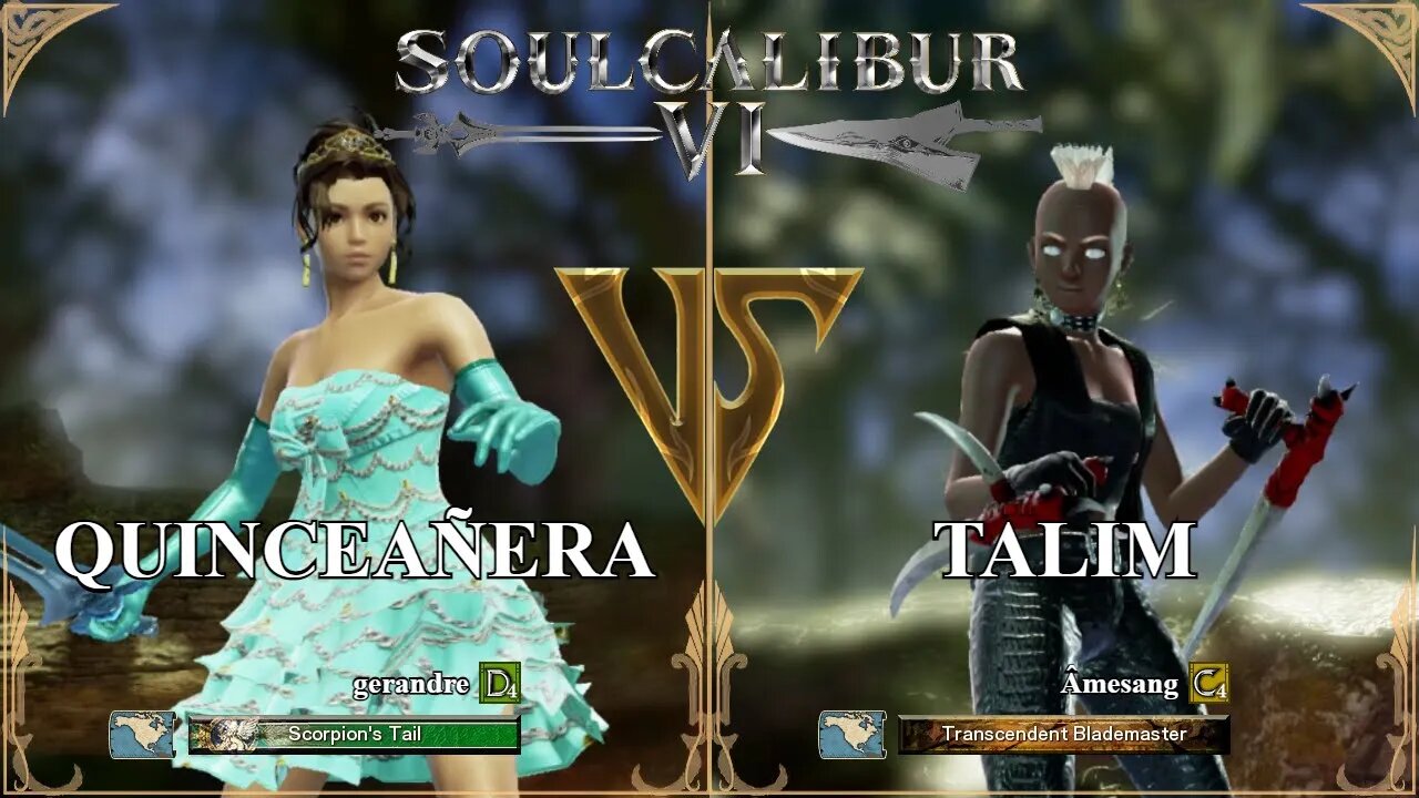 Quinceañera (gerandre) VS Talim (Âmesang) (SoulCalibur™ VI: Online)