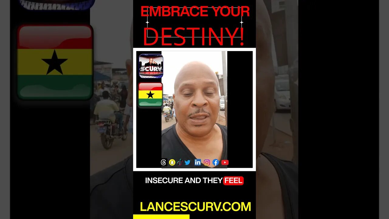 IT'S YOUR DESTINY: EMBRACE IT! | LANCESCURV.com | @LanceScurv