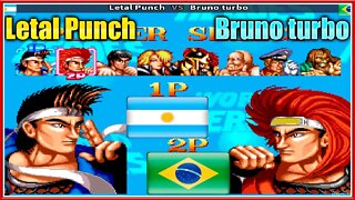 World Heroes (Letal Punch Vs. Bruno turbo) [Argentina Vs. Brazil]