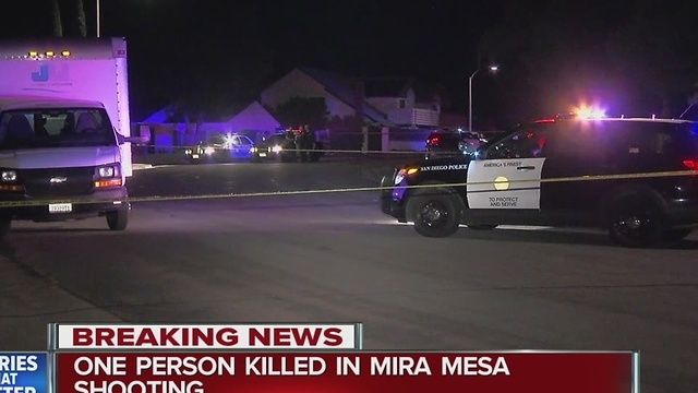 Teen killed in Mira Mesa shooting, neighborhood on lockdown