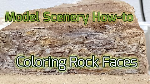 Scenery Technique - Coloring Rock Faces