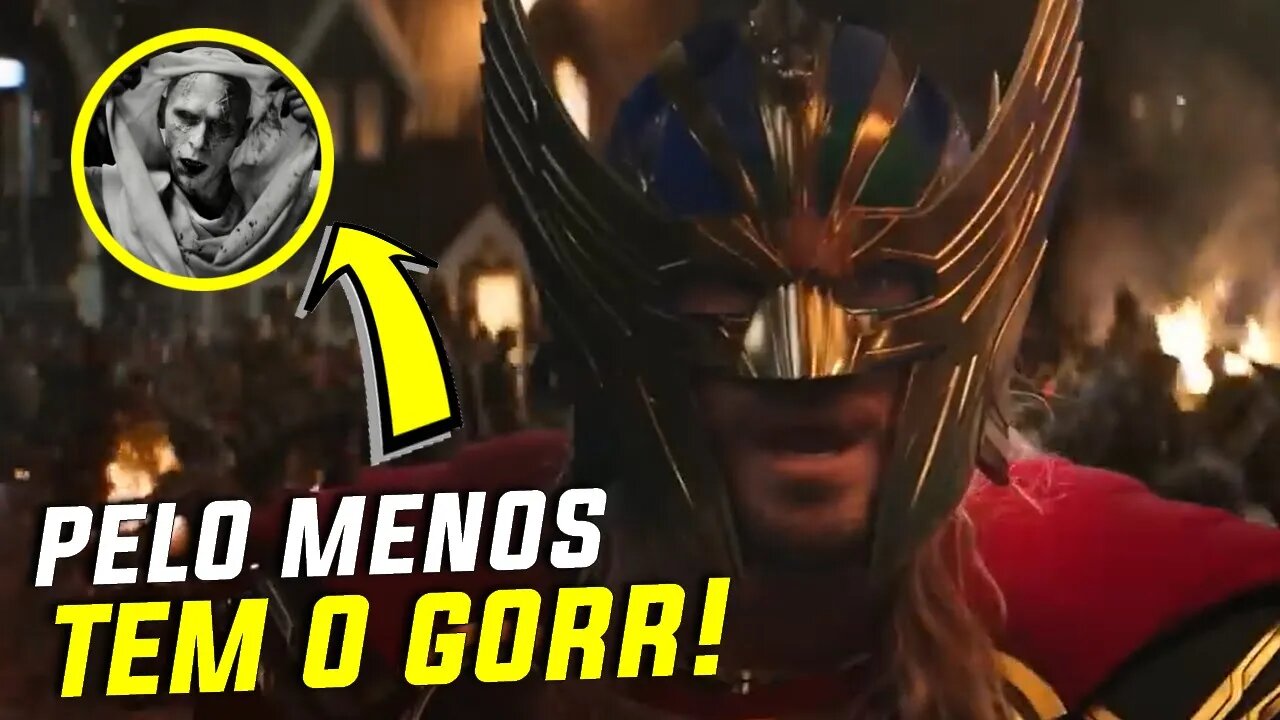 CGI ESQUISITO E HUMOR TOSCO | REAÇÃO AO TRAILER DE THOR AMOR E TROVÃO (É legal, mas...)