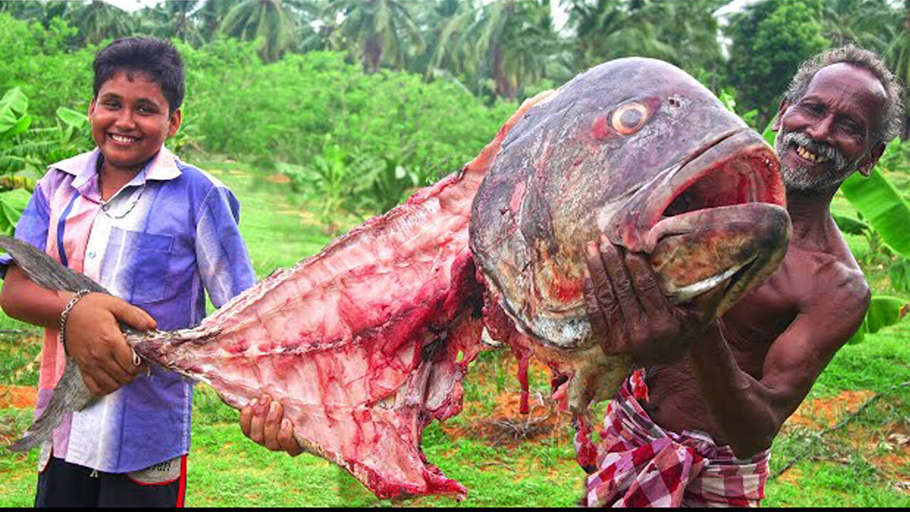 FISH HEAD and BONE SOUP | Village Traditional Recipe