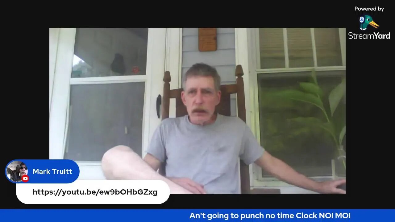 Rocking on the front Porch in Tennessee