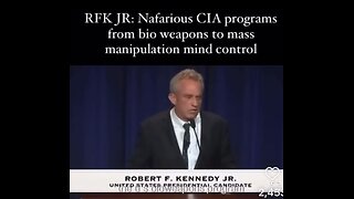 RFK Jr. on the CIA’s bioweapons program.