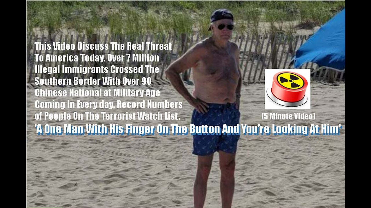 'A One Man With His Finger On The Button And You’re Looking At Him' 08-31-2023