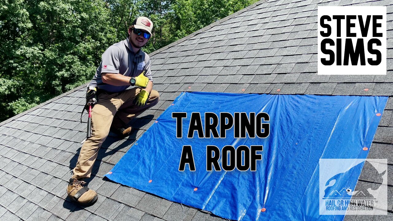 How to Tarp a Roof