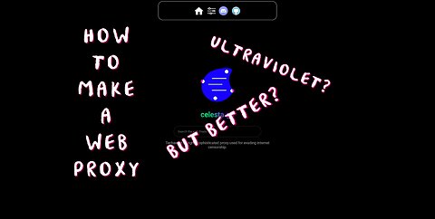 HOW TO MAKE A WEB PROXY LIKE ULTRAVIOLET FOR SCHOOL *WATCH CAREFULLY*