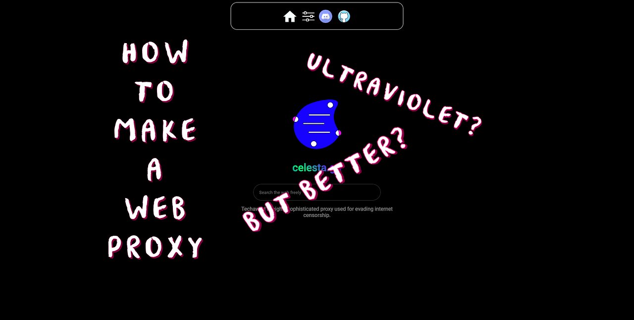 HOW TO MAKE A WEB PROXY LIKE ULTRAVIOLET FOR SCHOOL *WATCH CAREFULLY*