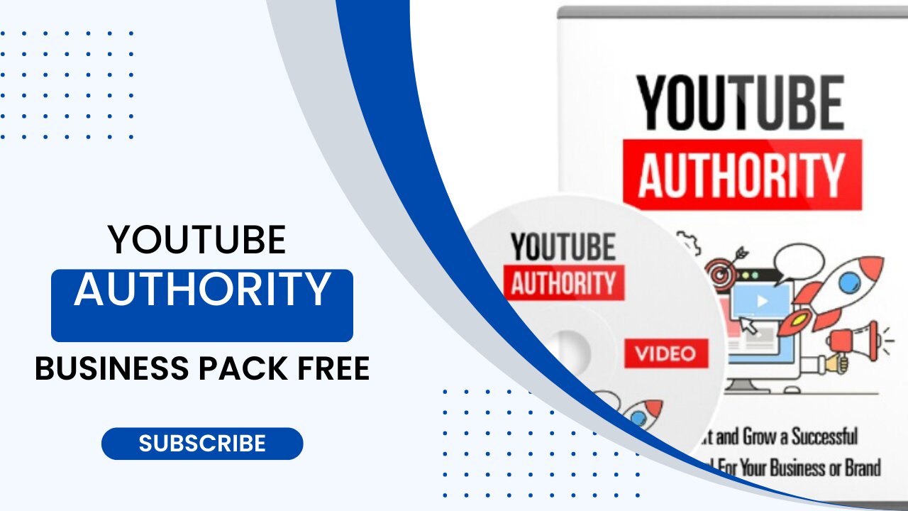 YouTube Authority Video Pack Business pack free