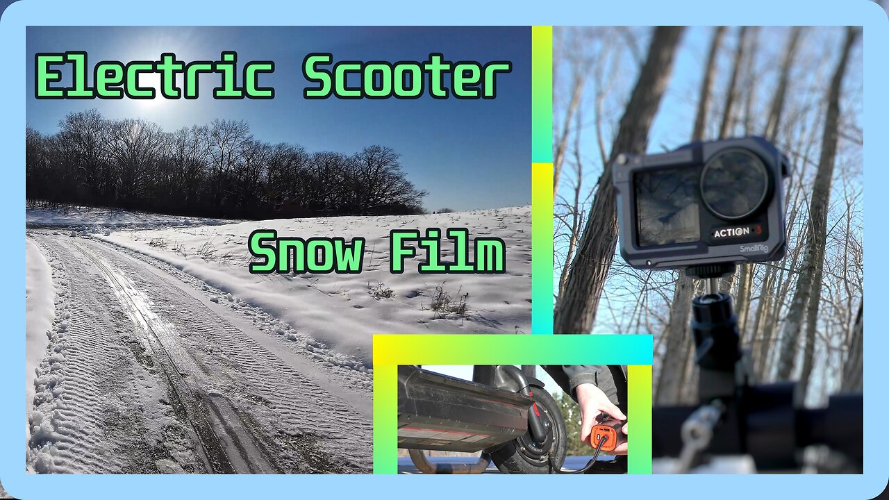 Electric Scooter in the Snow | Renegade Cruise