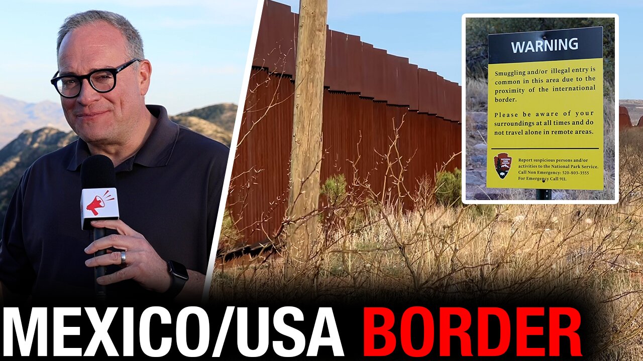 Ezra Levant reports from the Arizona-Mexico border as Biden's border crisis continues