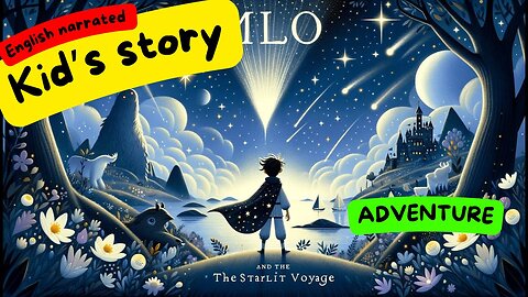 Milo & the starlit voyage - Story for kids in English