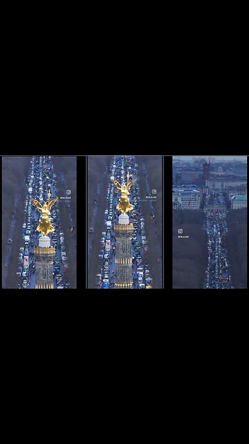 BERLIN | THOUSANDS of farmers, truckers & hard working citizens protesting in Berlin