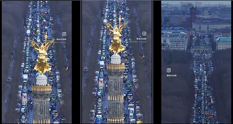 BERLIN | THOUSANDS of farmers, truckers & hard working citizens protesting in Berlin