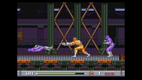 Mighty Morphin Power Rangers SNES: Area 2