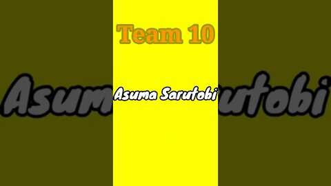 Naruto Team 10