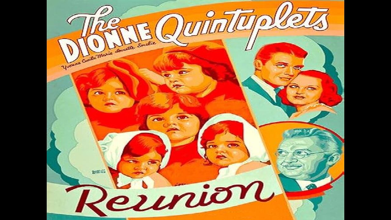 REUNION 1936 Second Film Starring the Real-Life Dionne Quintuplets FULL MOVIE 16mm Transfer