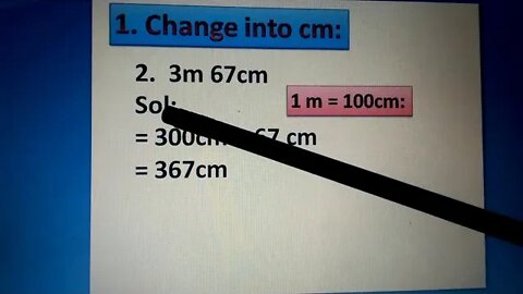 Class III Maths B LEC 2 CONVERSION OF LENGTH