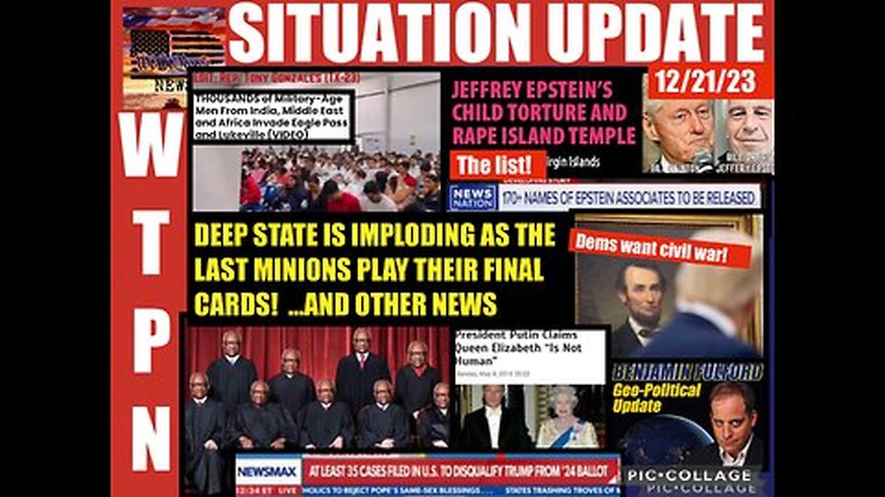 SITUATION UPDATE 12/21/23 - BEN FULFORD REPORT