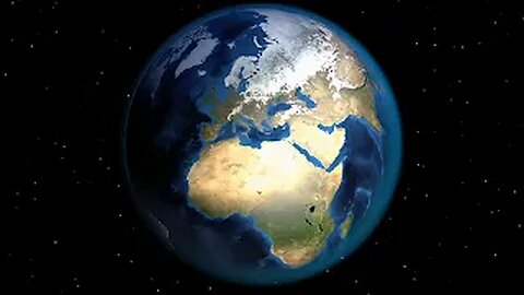 Earth Rotating In the space |