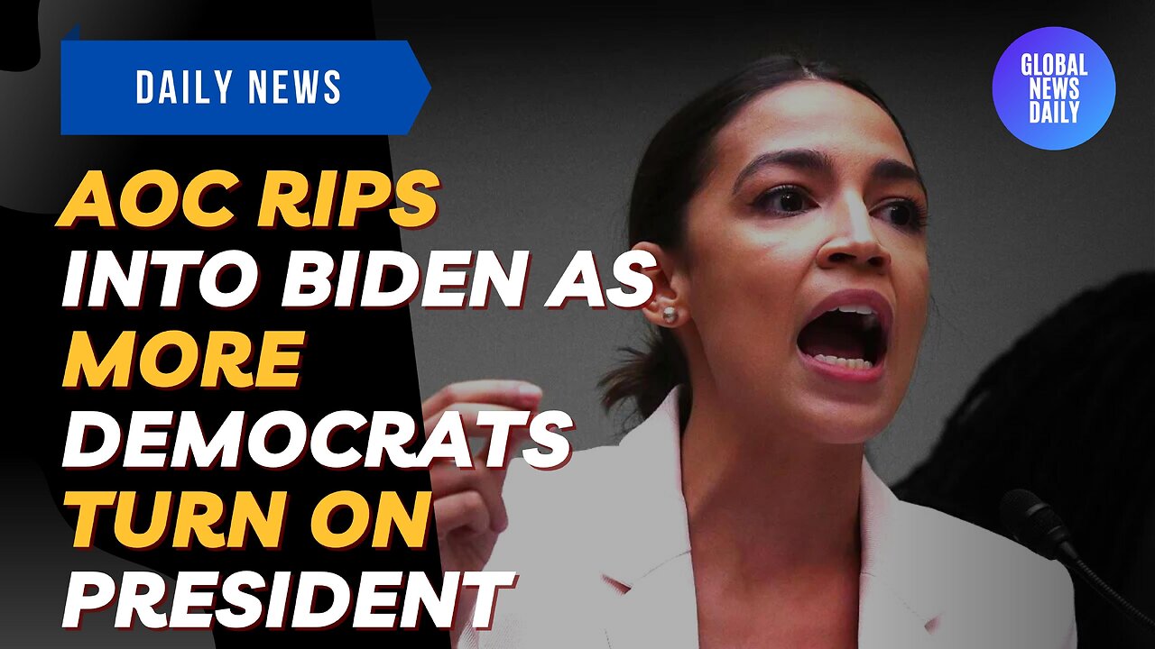 AOC Rips Into Biden As More Democrats Turn On President