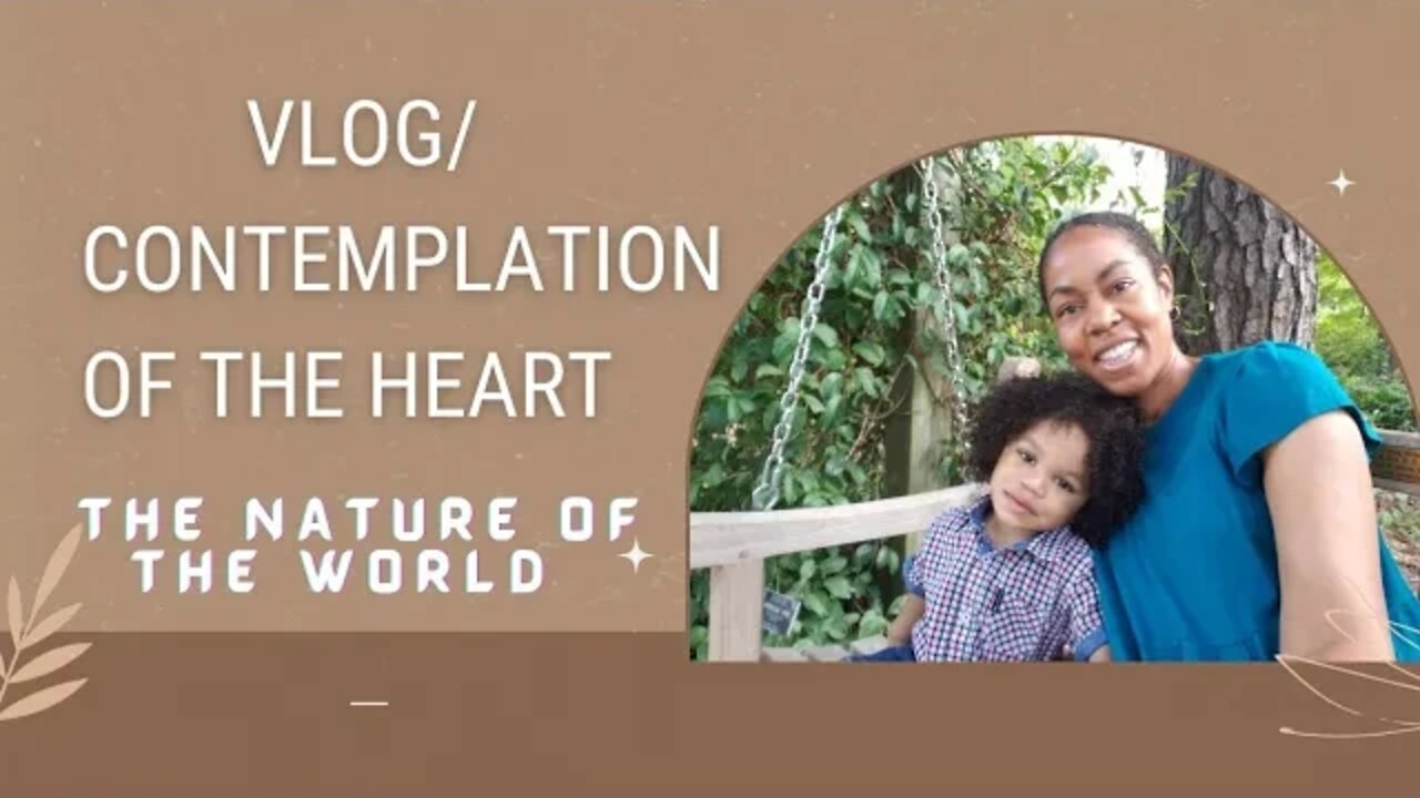 VLOG/ CONTEMPLATION OF THE HEART: THE NATURE OF THE WORLD