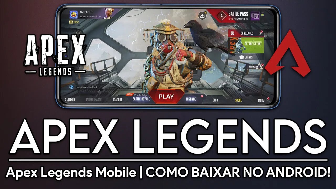 Como BAIXAR o APEX LEGENDS MOBILE pela PLAY STORE! | Acesso ANTECIPADO no ANDROID!